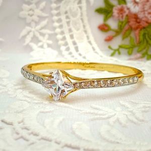 Cubic Zirconia Diamonds Bangle
